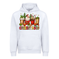White Christmas Santa coffee cups current mood Urban Hoodie - MaliasSmallBusiness