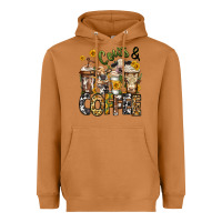 Meerkat cows and coffee cups Heavyweight Hoodie - Jasminsmagicworld