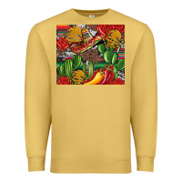 Antique Gold mexican cacti Premium Sweatshirt - Artiststas