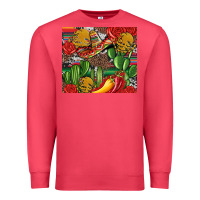 Cardinal mexican cacti Premium Sweatshirt - Artiststas