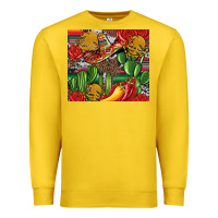 Lemon mexican cacti Premium Sweatshirt - Artiststas