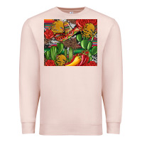 Pale Pink mexican cacti Premium Sweatshirt - Artiststas