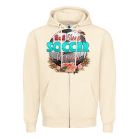 Sandshell eat sleep soccer repeat Zipper Hoodie - HRA Design Shop