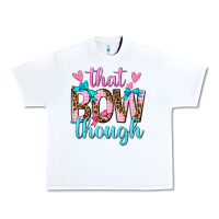 White that bow though Urban Heavy Tee - texasbilliewilder