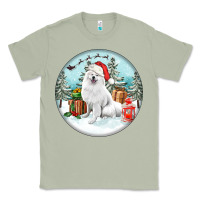 Matcha Christmas samoyed dog Classic Tee - FaDigitalArtStudio