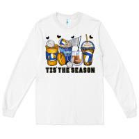 White tis' the season volleyball coffee cups Long Sleeve Tee - Zillion Design Studio