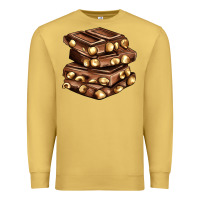 Antique Gold nut and chocolate Premium Sweatshirt - AdoDesignShop