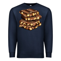 Navy nut and chocolate Premium Sweatshirt - AdoDesignShop