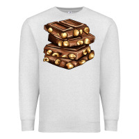 Oatmeal Heather nut and chocolate Premium Sweatshirt - AdoDesignShop