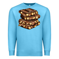Ocean Blue nut and chocolate Premium Sweatshirt - AdoDesignShop