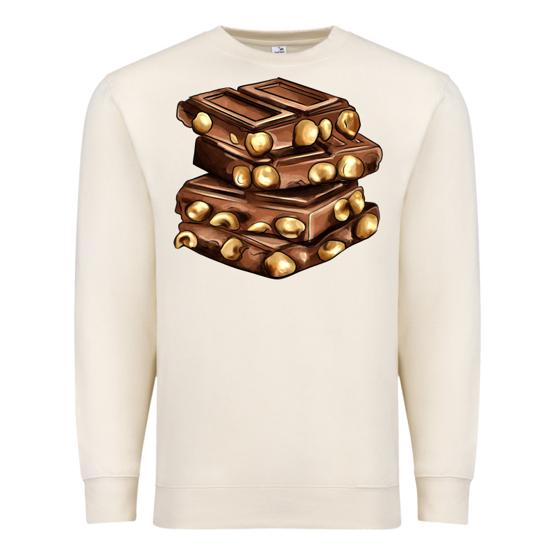Nut And Chocolate Premium Sweatshirt by AdoDesignShop | Teevron