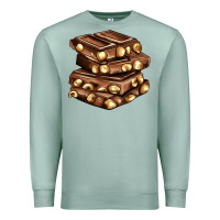 Seafoam nut and chocolate Premium Sweatshirt - AdoDesignShop