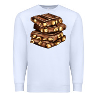 White nut and chocolate Premium Sweatshirt - AdoDesignShop
