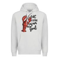 Dove Grey got a little cajun in my soul Premium Hoodie - MaliasSmallBusiness