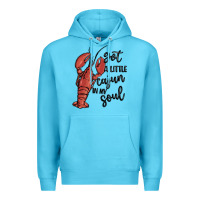 Ocean Blue got a little cajun in my soul Premium Hoodie - MaliasSmallBusiness