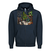 Navy west wild Zipper Hoodie - SublimationCraftShop