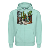 West Wild Zipper Hoodie | Teevron