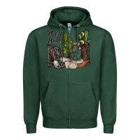 Sports Green west wild Zipper Hoodie - SublimationCraftShop