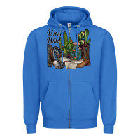 True Royal west wild Zipper Hoodie - SublimationCraftShop