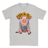 Moon Dust sunflower pig with gemstone Classic Tee - RanaPortraitStore