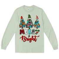 Matcha western trees merry and bright christmas Long Sleeve Tee - RanaPortraitStore