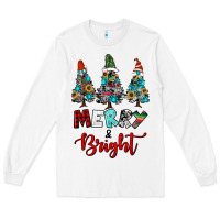 White western trees merry and bright christmas Long Sleeve Tee - RanaPortraitStore