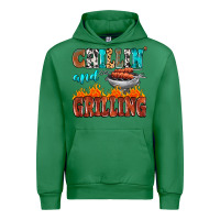 Emerald chillin and grilling Urban Hoodie - MaliasSmallBusiness