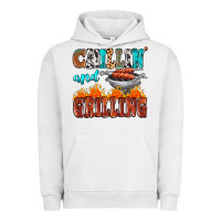 Pigment Lunar Rock chillin and grilling Urban Hoodie - MaliasSmallBusiness