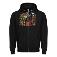 Black western Zipper Hoodie - SublimationCraftShop