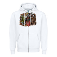 White western Zipper Hoodie - SublimationCraftShop
