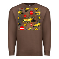 Chestnut asphalt paver seamless pattern Premium Sweatshirt - BundleAndBundleShop