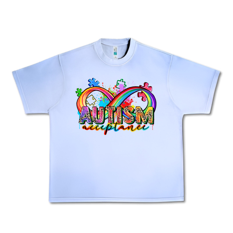 Autism Acceptance Urban Heavy Tee by Zillion Design Studio | Teevron