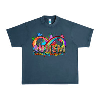 Midnight Navy autism acceptance Urban Heavy Tee - Zillion Design Studio