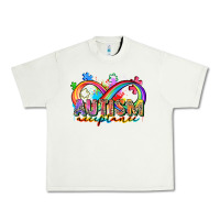 Pistachio autism acceptance Urban Heavy Tee - Zillion Design Studio