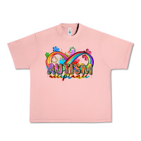 Salmon autism acceptance Urban Heavy Tee - Zillion Design Studio