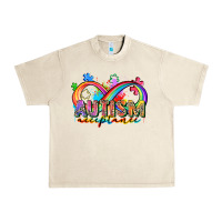 Sandshell autism acceptance Urban Heavy Tee - Zillion Design Studio