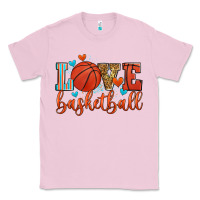 Bubblegum Pink love basketball Classic Tee - Zillion Design Studio