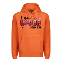 Carrot i am loved john 3 16 Premium Hoodie - MaliasSmallBusiness