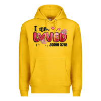 Lemon i am loved john 3 16 Premium Hoodie - MaliasSmallBusiness