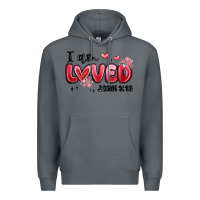 Rock i am loved john 3 16 Premium Hoodie - MaliasSmallBusiness