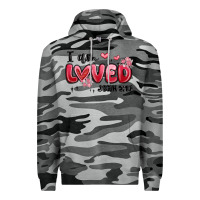 Slate Camo i am loved john 3 16 Premium Hoodie - MaliasSmallBusiness
