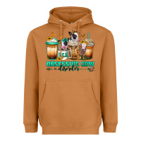 Meerkat ocd obsessive cow disorder coffee cups Heavyweight Hoodie - Jasminsmagicworld