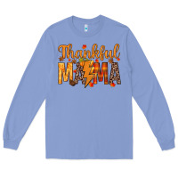 Colony Blue thankful mama Long Sleeve Tee - texasbilliewilder