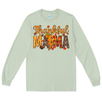 Matcha thankful mama Long Sleeve Tee - texasbilliewilder
