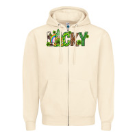 Love Horseshoe St. Patrick's Day Zipper Hoodie | Teevron