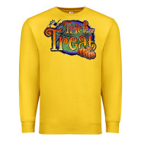 Lemon trick or treat black Premium Sweatshirt - JahusDesignShop