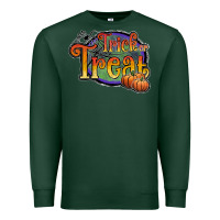 Sports Green trick or treat black Premium Sweatshirt - JahusDesignShop