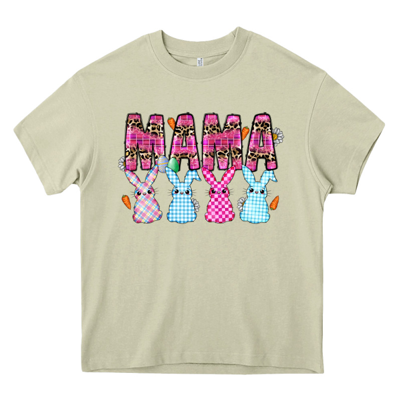 Easter Day Mamaa Heavy Core Tee by CowhideDigitalArt | Teevron