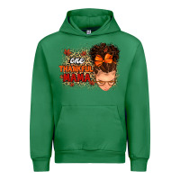 Emerald one thankful mama Urban Hoodie - MaliasSmallBusiness