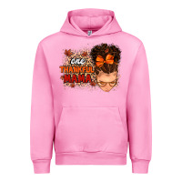 Fuchsia Pink one thankful mama Urban Hoodie - MaliasSmallBusiness